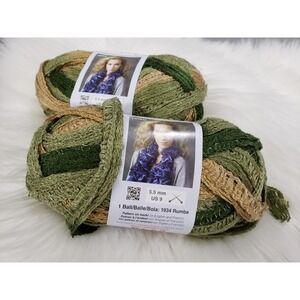 NEW 2 -Red Heart Boutique - Sashay - CONGA - 3.5 oz. 30 yds Acrylic Yarn 1 Skein